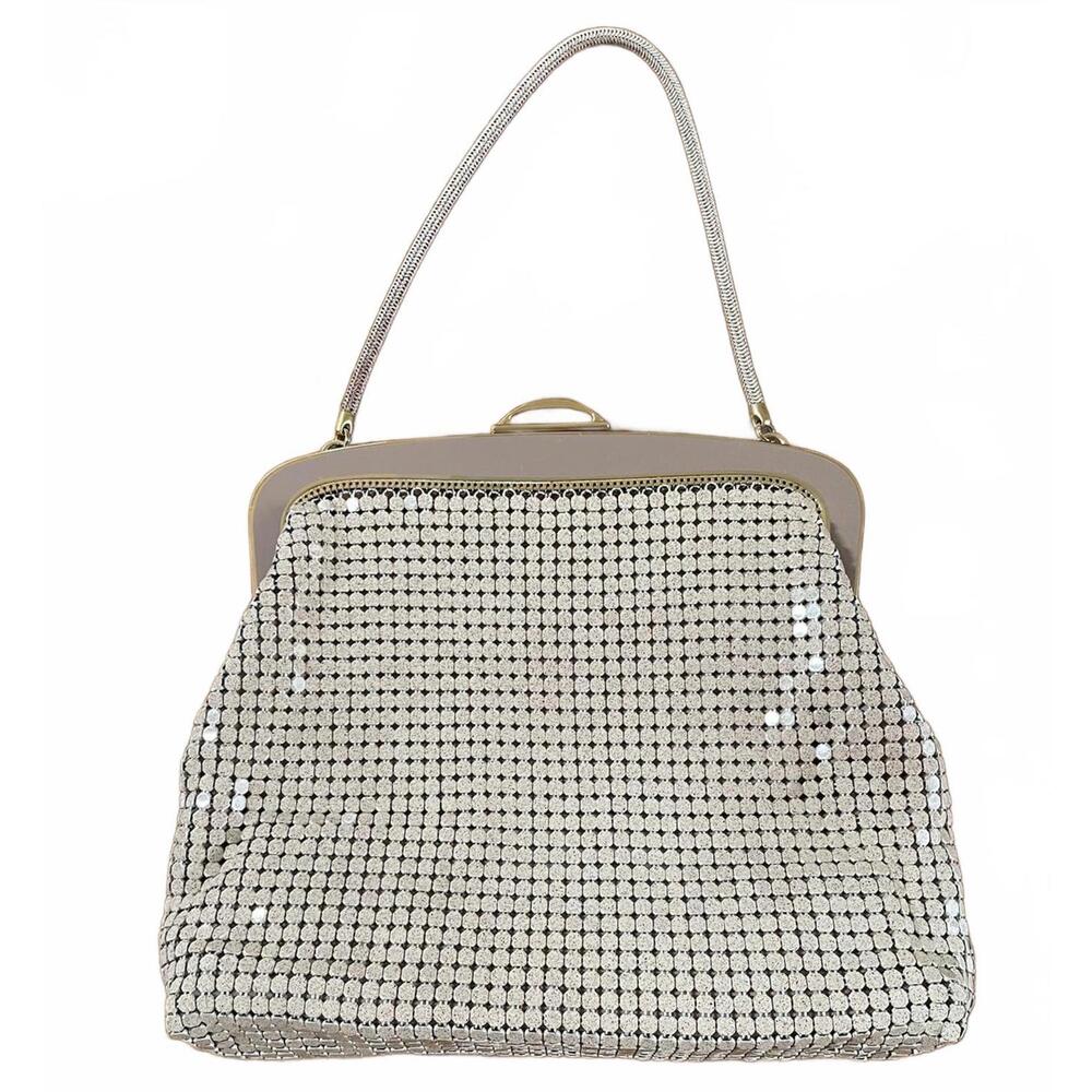 Vintage Glomesh Evening Bag with Metallic Mesh Made in Australia
